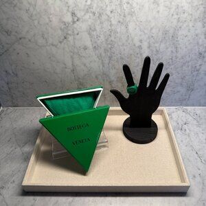 Bottega Veneta Green Ring